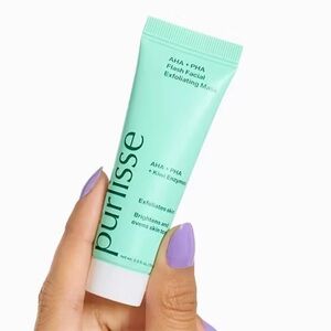 Purlisse AHA + PHA flash facial exfoliating mask